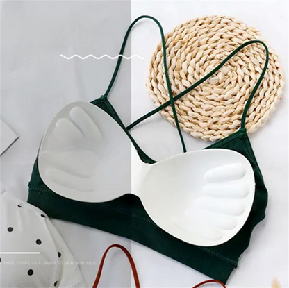 Women's Bra Push Up Bra Sports Bra For Women Seamless Sexy Lingerie Female Polka Dot Soft Fashion Underwear Women's Tube Top
