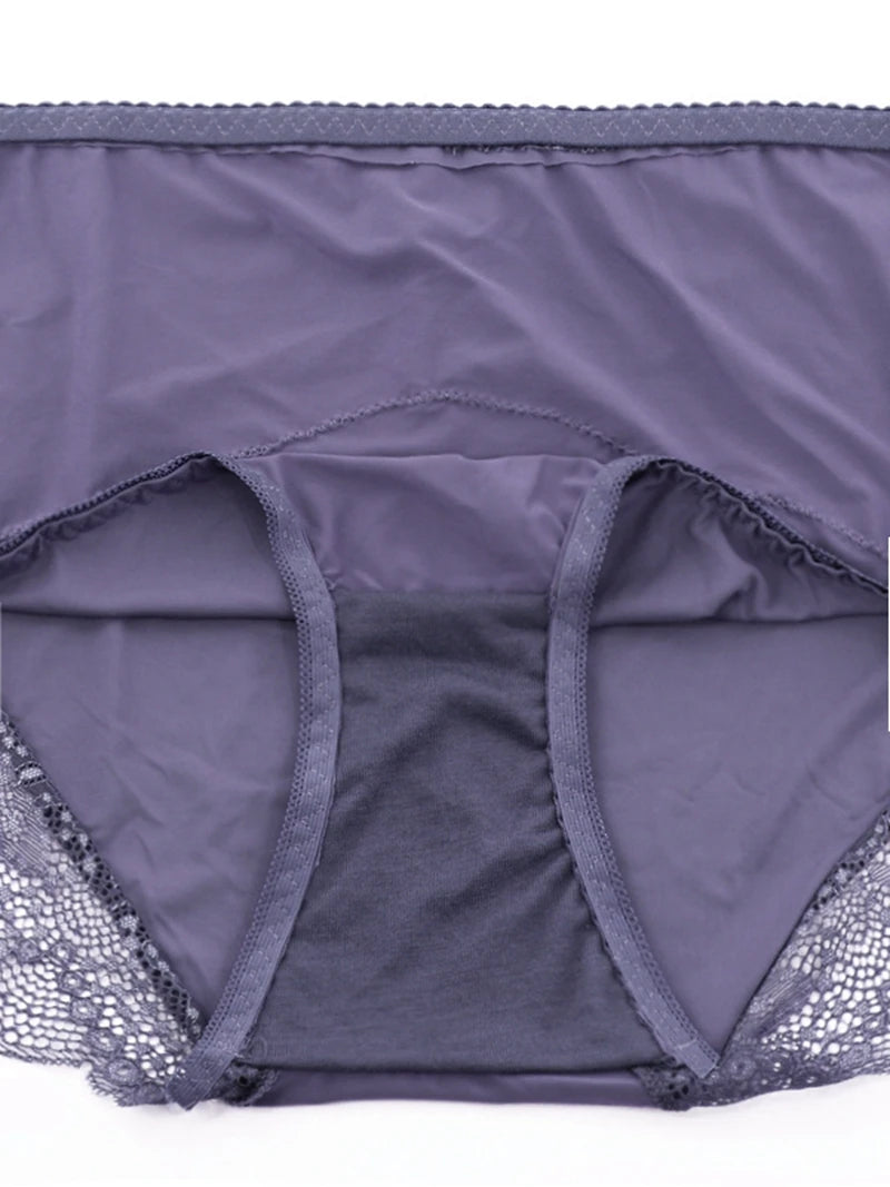 Beauwear Plus Size Bra Set for Women Floral Lace Underwear Set Ultra Thin Lingerie Set