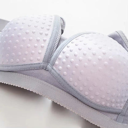 Bra for Women Comfortable Non-slip Push-up Sports Bra with Wide Shoulder Straps Chest Pad for Women Breathable Lingerie