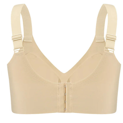Brassiere Lady Shaping Bra Women's Bra Large Bust Minimizing Effect Anti-Sagging Plus Size Shaping Seamless Side Support Girl