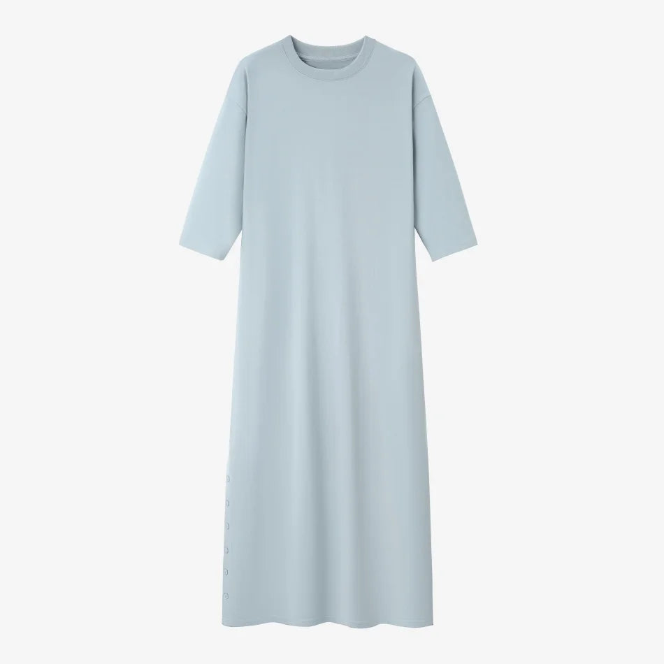 AS SS26 oversize loose T-shirt dress + V neck T-shirt  + skirt  set casual style  woman clothes