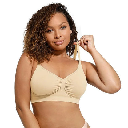 Women Yoga Bra Sport  Running Quick Drying Fitness Tops Padded Adjustable Seamless Bra
