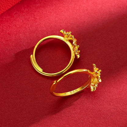 Never fade Real 18k Gold Ring for Women To Join Party Peridot Gemstone Anillos De Wedding Engagement Jewelry Fine Ring Box