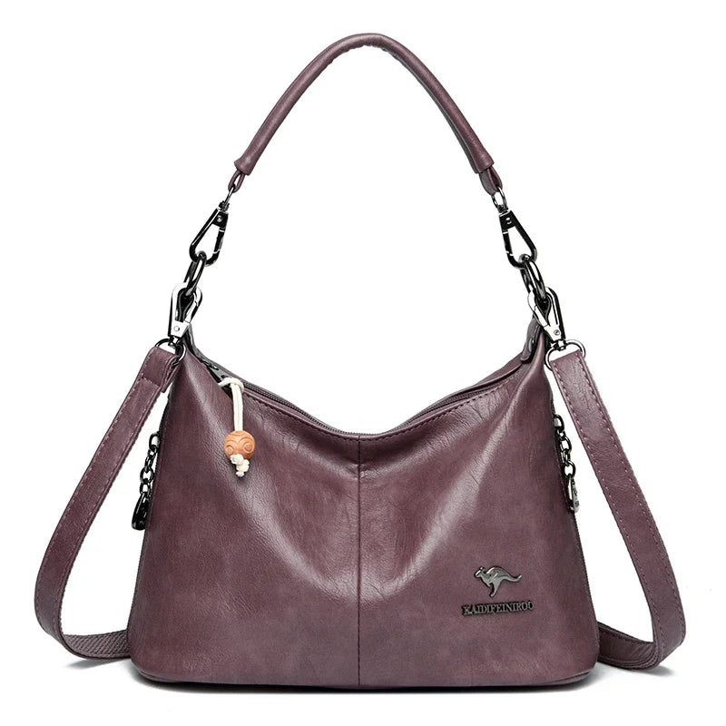High quality PU Ladies Soft Bags High Quality Purses And Handbags Famous Designer Crossbody Shoulder Bags For Women Sac A Main