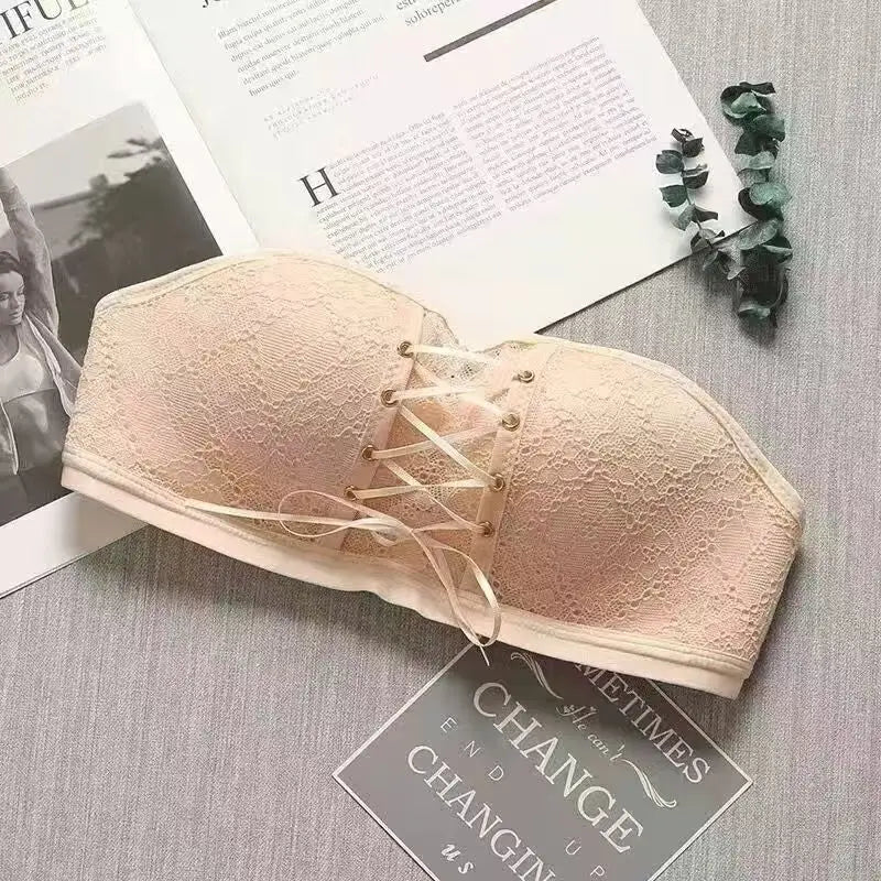 Women's bra sexy Lace Lingerie Fashion Push Up Comfort Brassiere For Girls Without Steel Rings Female Lingerie