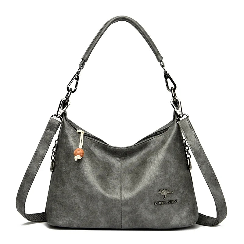 High quality PU Ladies Soft Bags High Quality Purses And Handbags Famous Designer Crossbody Shoulder Bags For Women Sac A Main
