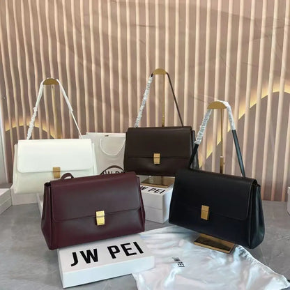 JWPEI new 2026 small square bag temperament commuting bag niche versatile high-end lazy bag hand-held women's