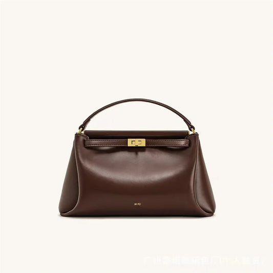 JW PEI handbag with French-style snap closure, 2026 new model, women's crossbody small-sized exclusive high-end shoulder bag