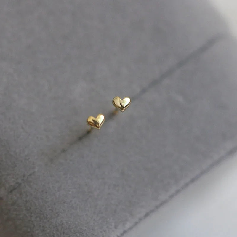 Cute Star Beads Tassel Stud Earrings Women Gold Plated Small Fresh Jewelry Zircon Earrings