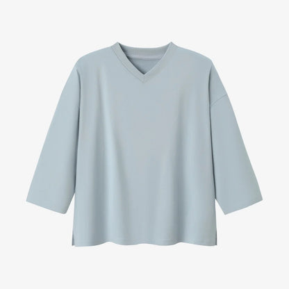 AS SS26 oversize loose T-shirt dress + V neck T-shirt  + skirt  set casual style  woman clothes