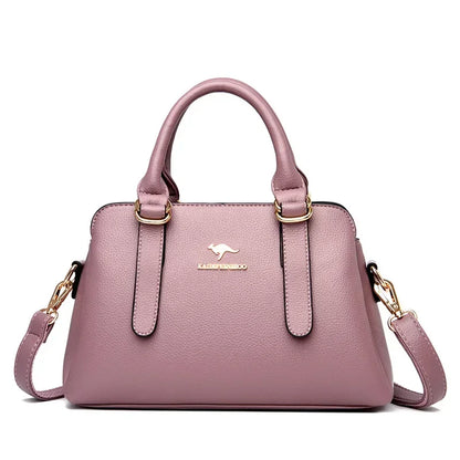 Leisure High Quality Women Purses and Handbags Luxury Designer PU Leather Shoulder Bags Female Bags Ladies Fashion Messenger Sac