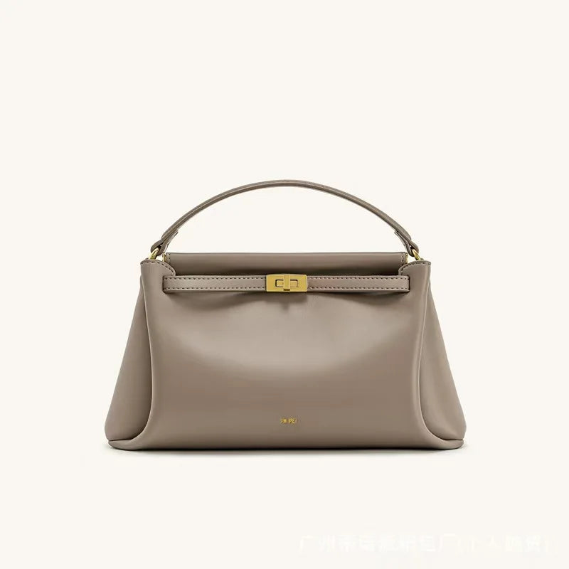 JW PEI handbag with French-style snap closure, 2026 new model, women's crossbody small-sized exclusive high-end shoulder bag