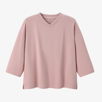 AS SS26 oversize loose T-shirt dress + V neck T-shirt  + skirt  set casual style  woman clothes