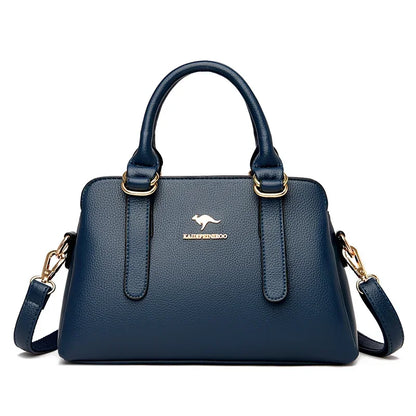 Leisure High Quality Women Purses and Handbags Luxury Designer PU Leather Shoulder Bags Female Bags Ladies Fashion Messenger Sac