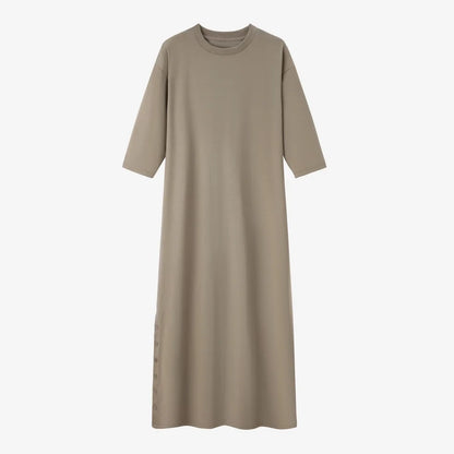 AS SS26 oversize loose T-shirt dress + V neck T-shirt  + skirt  set casual style  woman clothes