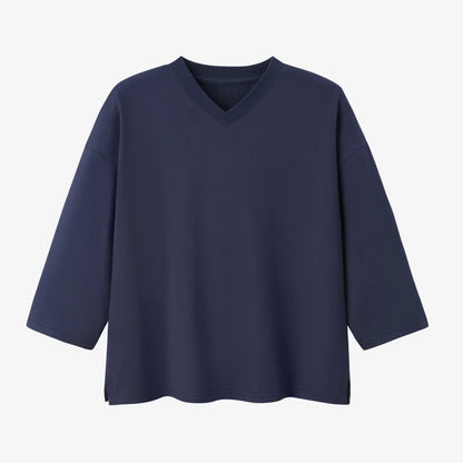 AS SS26 oversize loose T-shirt dress + V neck T-shirt  + skirt  set casual style  woman clothes