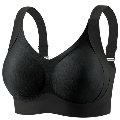 Brassiere Lady Shaping Bra Women's Bra Large Bust Minimizing Effect Anti-Sagging Plus Size Shaping Seamless Side Support Girl