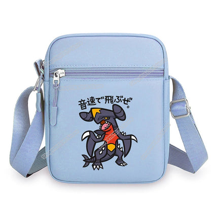 Anime Pokemons Leafeon Shoulder Bag Venusaur Raichu Cubone Waist Packs Dragonite Glaceon Crossbody Phone Pouch Boy Girl Satchel