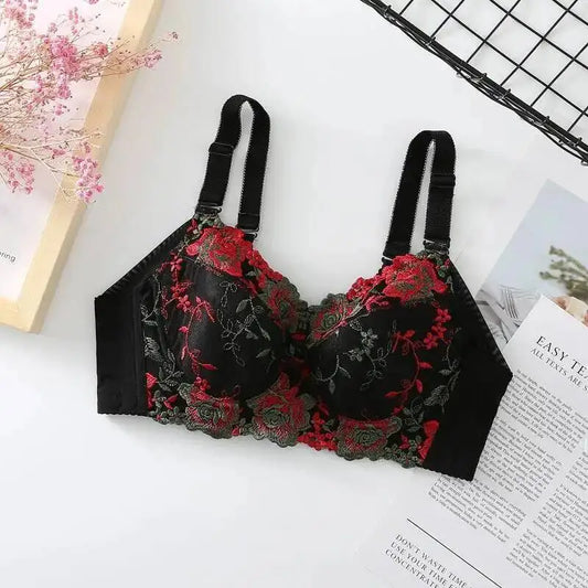 Big Plus Size Bra B C D E F G H Lingerie For Women Femme Soutien Gorge Push Up Brassiere Underwear Full Cup Sheer Bra