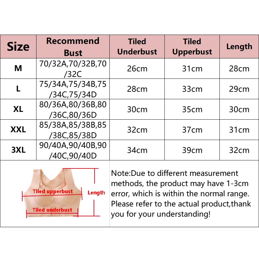 Women Sports Bras For Women Push Up Bra Posture Corrector Bralette Front Closure Female Underwear Cross Back Tops Top Women Bra