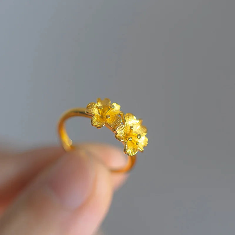 Never fade Real 18k Gold Ring for Women To Join Party Peridot Gemstone Anillos De Wedding Engagement Jewelry Fine Ring Box