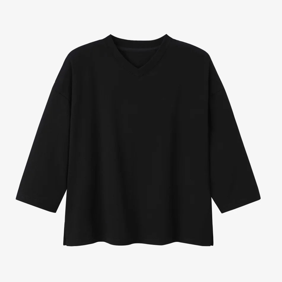 AS SS26 oversize loose T-shirt dress + V neck T-shirt  + skirt  set casual style  woman clothes