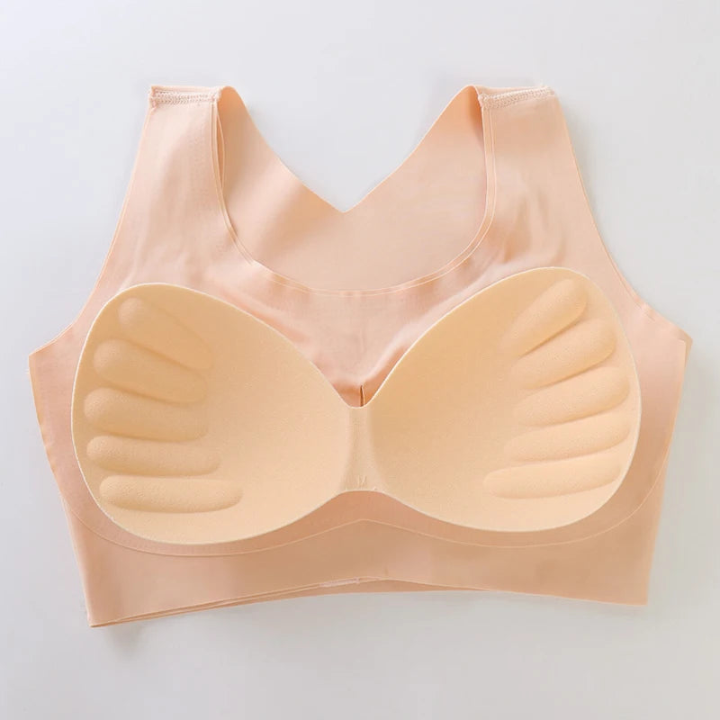 Women Sports Bras For Women Push Up Bra Posture Corrector Bralette Front Closure Female Underwear Cross Back Tops Top Women Bra