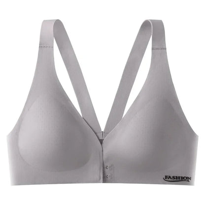 Plus Size Bra Front Buckle Adjustable Underwear Sexy Beautiful Back Comfortable Gathered Breasts Breathable Sports Bra