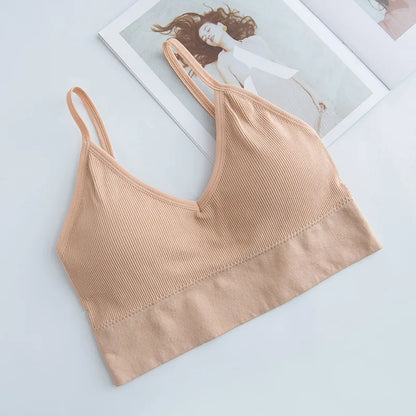 Bras For Women Sexy Seamless Bra U Type Backless Bralette Brassiere Breathable Push Up Women Bra Soutien Gorge Females