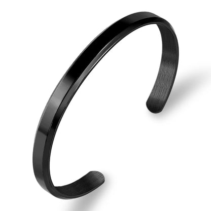 Zalman Romantic Pearl Bangles Set for Women Stainless Steel Gold Jewelry Accessories