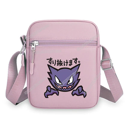 Anime Pokemons Leafeon Shoulder Bag Venusaur Raichu Cubone Waist Packs Dragonite Glaceon Crossbody Phone Pouch Boy Girl Satchel