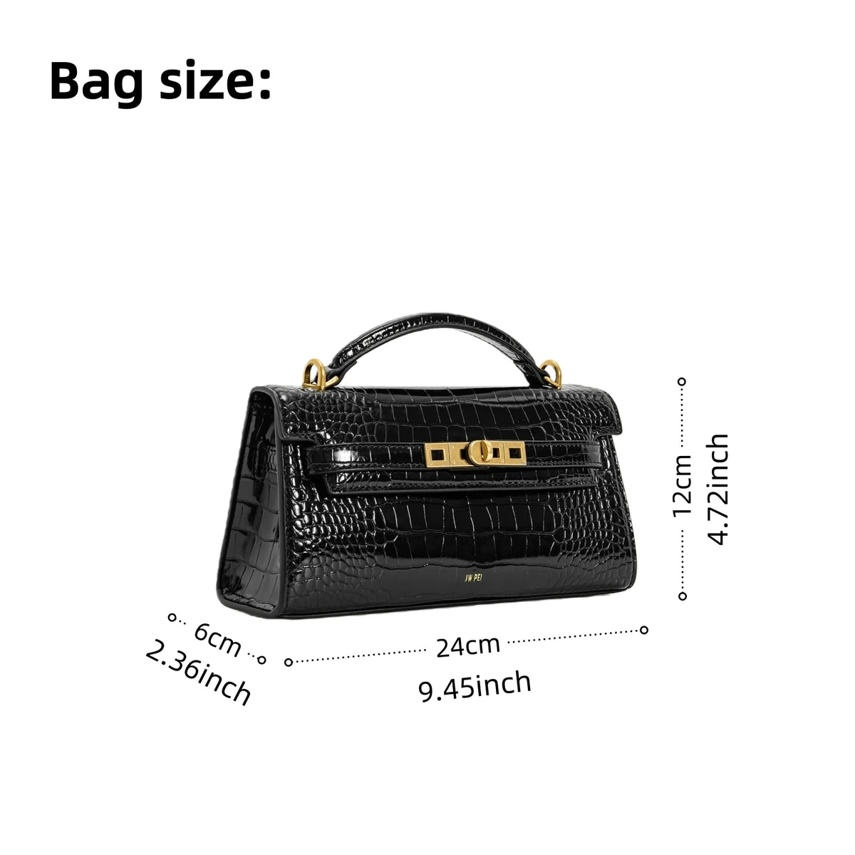 JW PEI Noor Women's Handheld 2026 New Luxury Designer Fashion Crossbody Bag